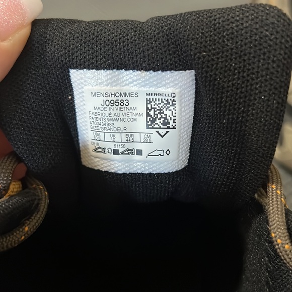 NWOT -Merrell White Pine Vent Men`s Hiking Trail Shoes Boulder J09583 - Picture 4 of 4